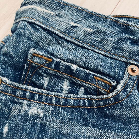 J Brand Women's Libra Blue Denim Cutoff Shorts Size 26 - Picture 5 of 17